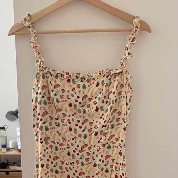 Reformation Granada Dress in Supermarket Sweep - Picture 3 of 6